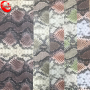 China Supplier High Quality PU Snake Grain Shoe Leather