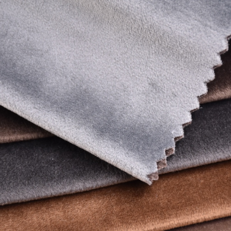 Sing-rui Wholesale Sofa Fabric Velvet Textile 100% Polyester Holland Velvet Upholstery Fabrics For Furniture