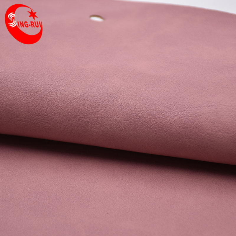 Wenzhou Synthetic Leather Manufacturer Super Beautiful Color Synthetic Water Resistant Leather