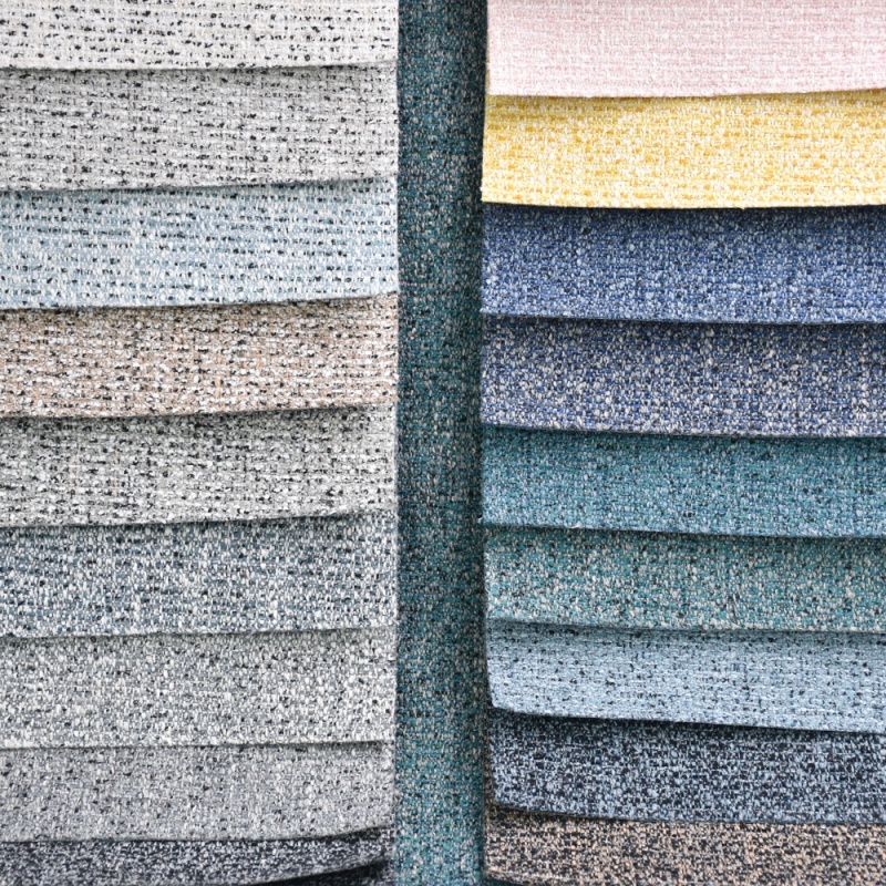 Home textile materials 100% polyester textile cushion pillowcase sofa fabric for bedroom sofa
