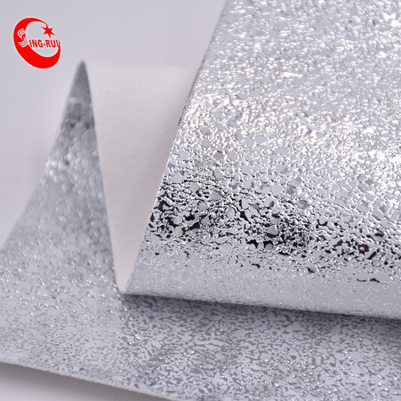 Pu Fabric Wenzhou Hot Blanching Technology Shiny Pu Leather Fabric