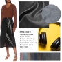 Environmentally friendly and skin-friendly recycled protein pu faux sustainable leather fabric