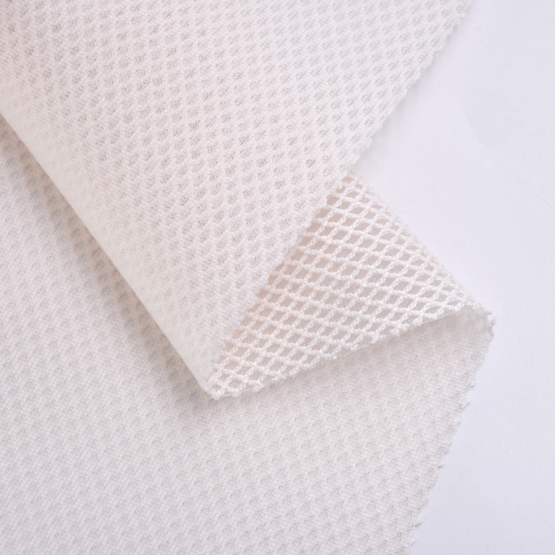 Wholesale Solid Color 100% Polyester 3D Mesh Fabric For Sport Shoes