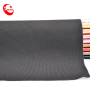 Silver Paper Surface Effect Shining Foiled Fabric for Fashion Shoes