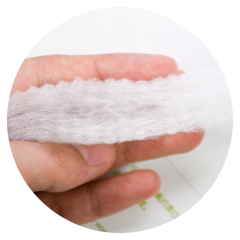 Fábrica de China ¡NUEVO! algodón elástico sutans (contenido de base biológica 37%) 100% fibra de poliéster para mantener el calor del abrigo