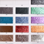 Strongtexture Warp Knitting Elastic Stretch oil emboss Two Tone Oil Skin Effect Synthetic Pu Leather Faux For Bags and shoes