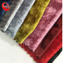 China Manufacturer Multi-Colors Design Furniture Retro Sofa Fabric Crush Holland Velvet Upholstery Fabric  For Sofa