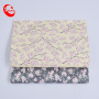 High Quality Colorful Plum Pattern Embellishment Shiny Glitter Fabric Leather Artificial For Decoration Wall Paper
