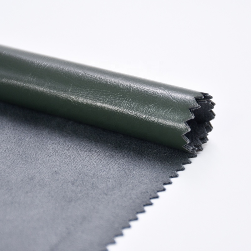 Environment Friendly Synthetic Leather Luxury Pu Material Synthetic Recycled Leather RPET