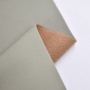 In stock fine-grained plain weave decorative pu synthetic leather fabric for women bag