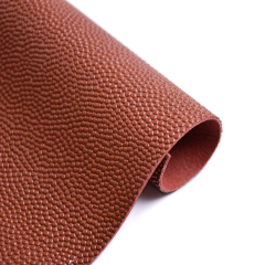 Anti-Abrasion Pattern Embossed Faux Basketball Synthetic Leather For Making Football Soccer Ball Tennis