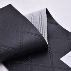 Bordado de imitación de cuero de imitación de PVC que acolcha el bordado de diamantes para el sofá