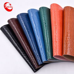 Новая синтетическая кожа из ПВХ для фабрики сумок в Вэньчжоу
