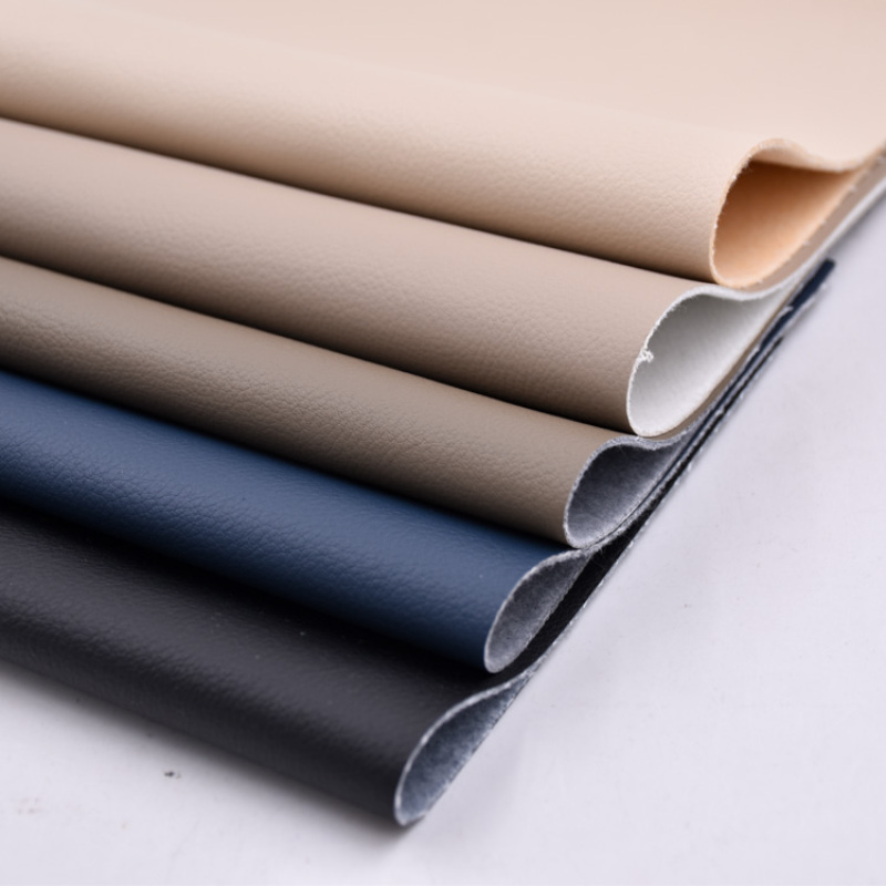 Very Cheap Anti-Mildew Color Grain Peeling Strength 2.0Kg Pu Handbag material Vegan Solvent-Free Synthetic Leather
