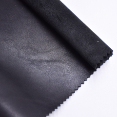 Tela elástica de cuatro vías de terciopelo inferior de alta calidad, cuero elástico resistente a la hidrólisis cálido para hacer zapatos, bolsos, muebles