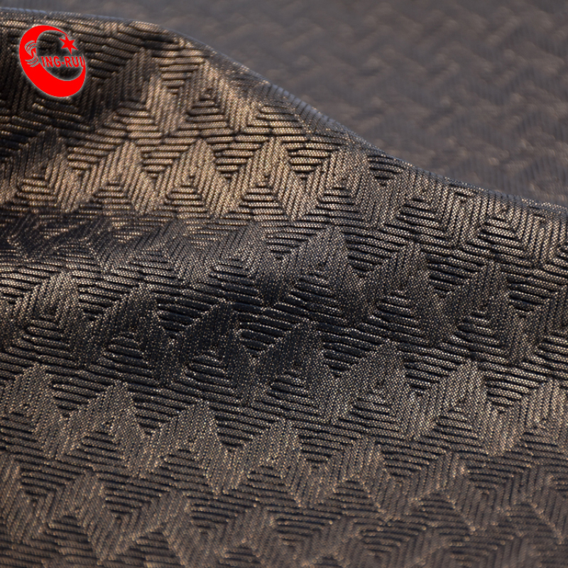 Wave Pattern Embossed PU Synthetic Leather for women bag