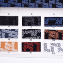 Personalization Custom Screen Printing Three-Dimensional Soft Backing Suede Nubuck Synthetic Leather For Shoes