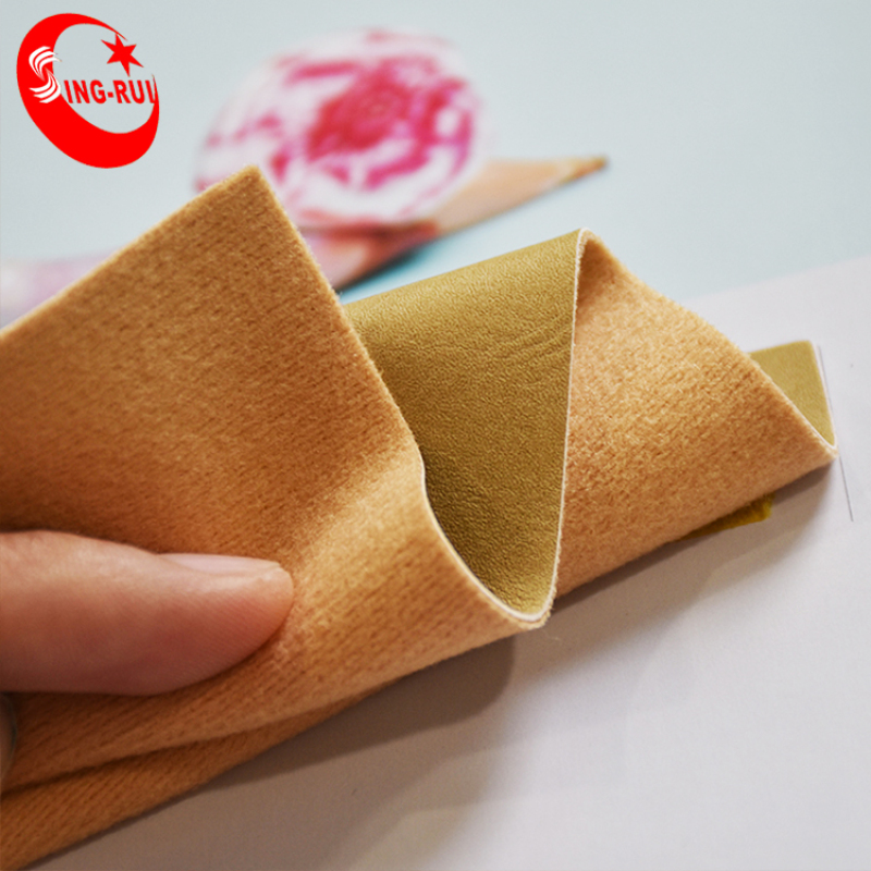 Leather  Material for Shoes And Bags Napa Polish PU Artificial Leather