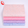 A4 Vinyl Sheet Iridescent Candy Color Chunky Glitter Fabric Solid Sparkly Faux Leather Sheets For Bag Shoes Decoration