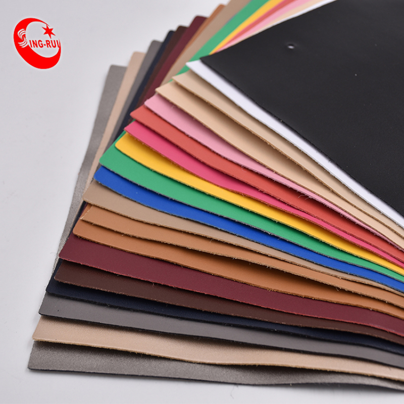 Nonwoven synthetic microfiber leather for shoes