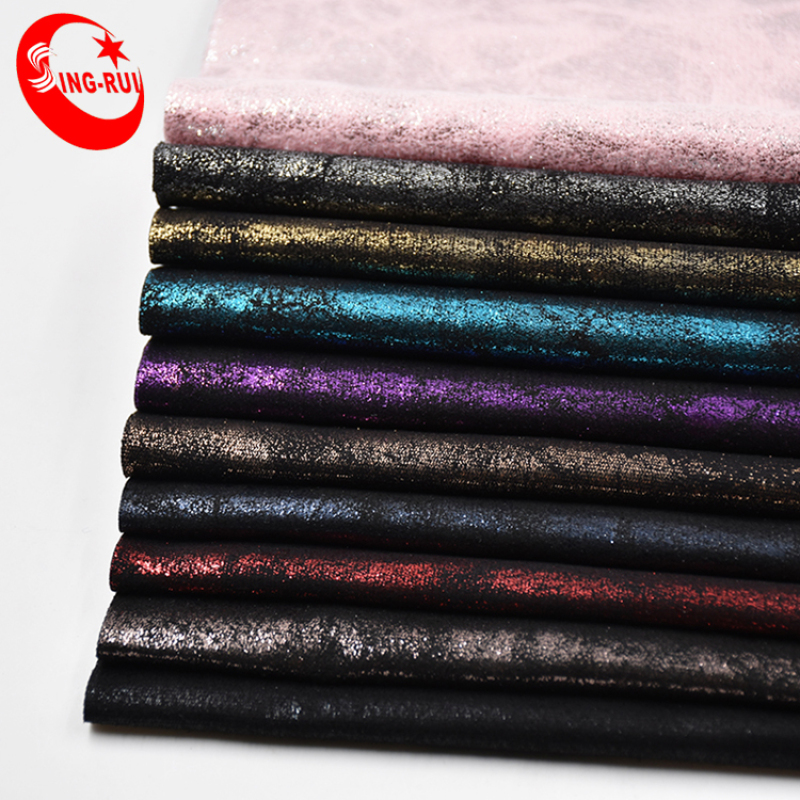 Synthetic pu leather shiny for bag For Shoes