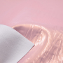 Fashion Bright Colors Waterproof Synthetic Pu Bonded Rexine Ecologic Leather Soft Woven Satin Fabric For bags Shoes