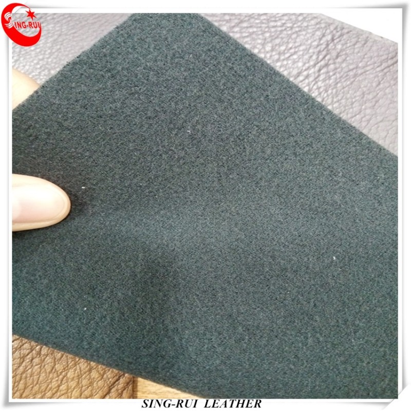 Litchi Rubbing Grain With Elastic Back Cuero Sintetico Leather For Shoes