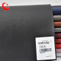 1.2mm high-grade super fiber Thick Waterproof but breathable Black PU Embossed Microfiber Synthetic Leather Roll
