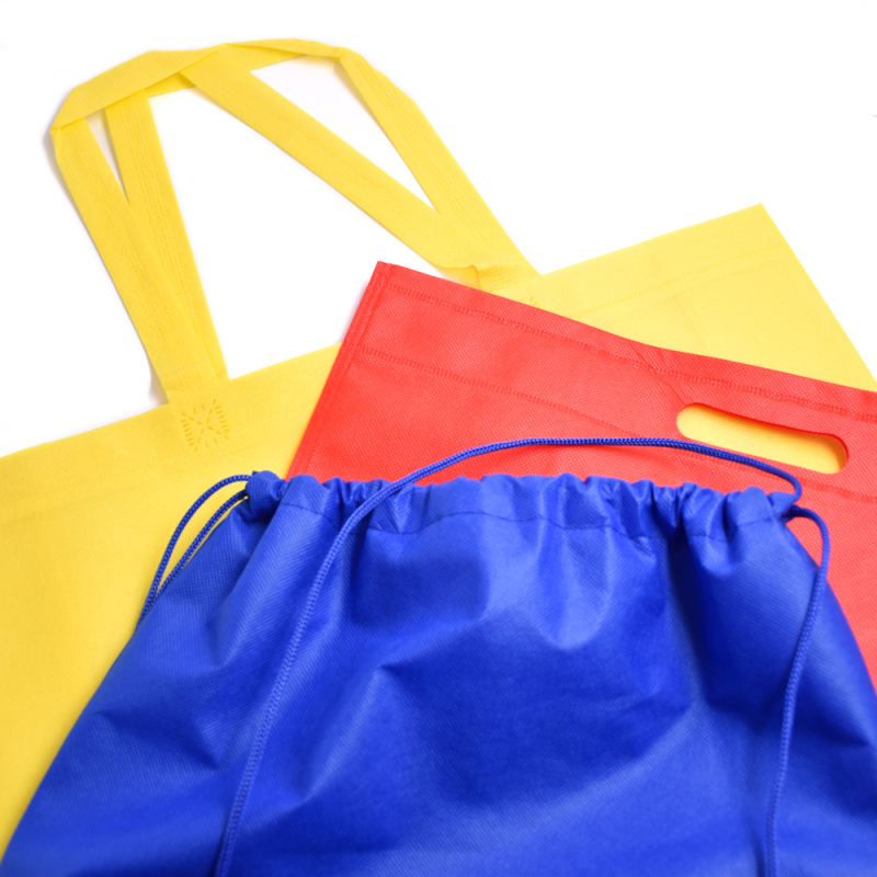 Environmental Economical Printable Reusable Shopping Foldable Carry Tote Pp Non-Woven Fabric Bag With Handle