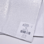 Metallic Plaid Design Synthetic Microfiber Leather PU for shoes for bag