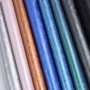 Custom 1.4mm Colorful Shoes Materials Slk paper PU leather shoes