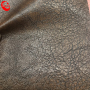 China Custom High Quality 0.8Mm Single Brush Backing Synthetic Leather Pvc  Pu Leather Fabric For Women Bag Leather