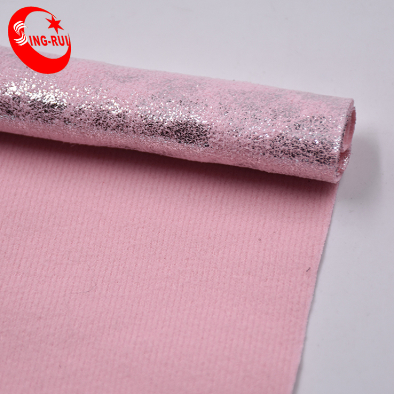 Synthetic pu leather shiny for bag For Shoes
