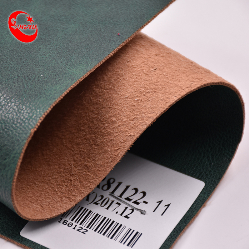 Shoe Making Materials Leather Embossed Synthetic PU