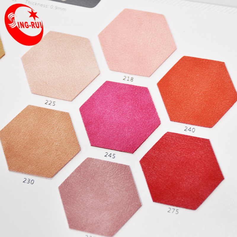 PU Leather Washed Stock Leather for Shoes