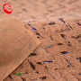 Wholesale Stock Pattern Portugal Print Puprint Custom Pu Natural Environmental Cork Leather Fabric Suitable For Bag