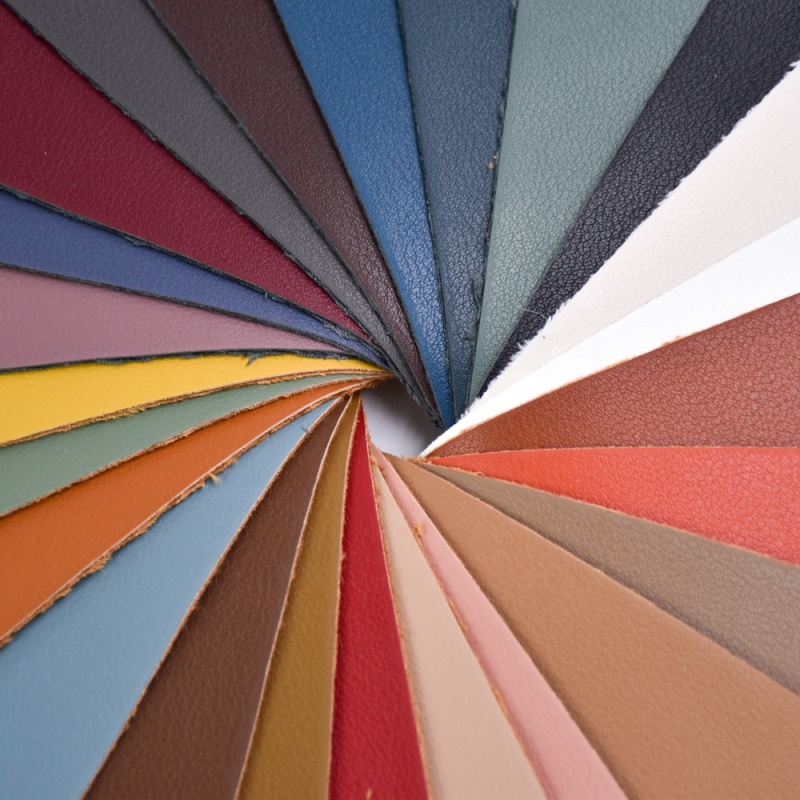 High temperature cold resistant Printed Vinyl pu Faux leather material for Making Handbag