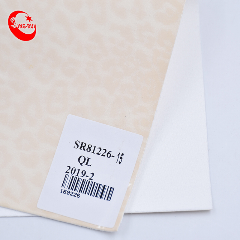 Hot Selling European American Leopard Printed Patent Shining Surface Synthetic Leather Fabric For Shoes Bags