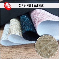 Popular Lady Shoe Material Shiny Mesh Fabric Glitter Fabric