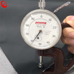 0.55MM Thickness PVC Leather with Fish Net backing  Car Seat leather