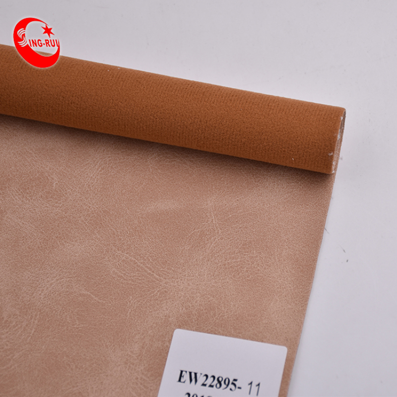 0.9mm PU Synthetic Leather Artificial Leather Fabric
