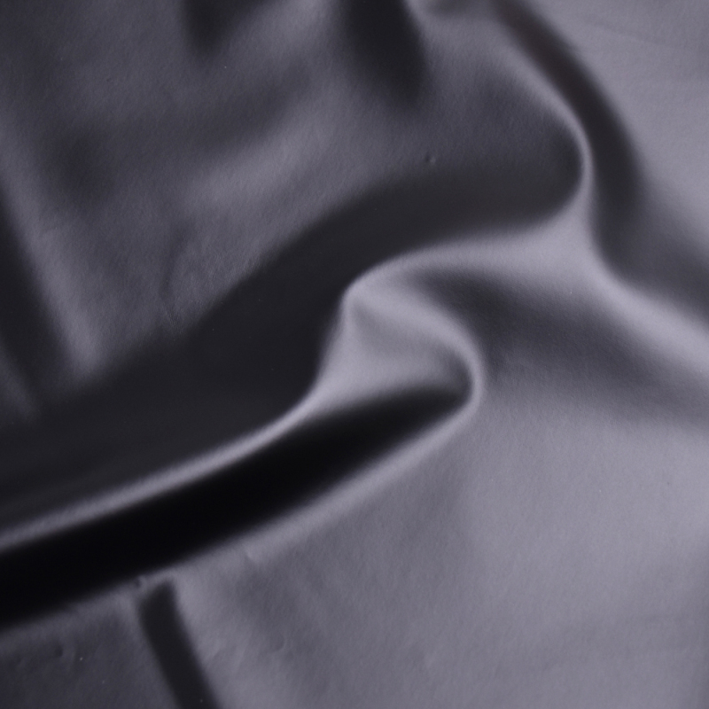 SK229062 soft skin-feeling material suitable for garment leather  0.2MM  thickness  backing Pongee Made in China factory