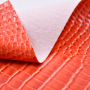 Imitation Cotton Backing Pvc Leather Patent Oil Leather