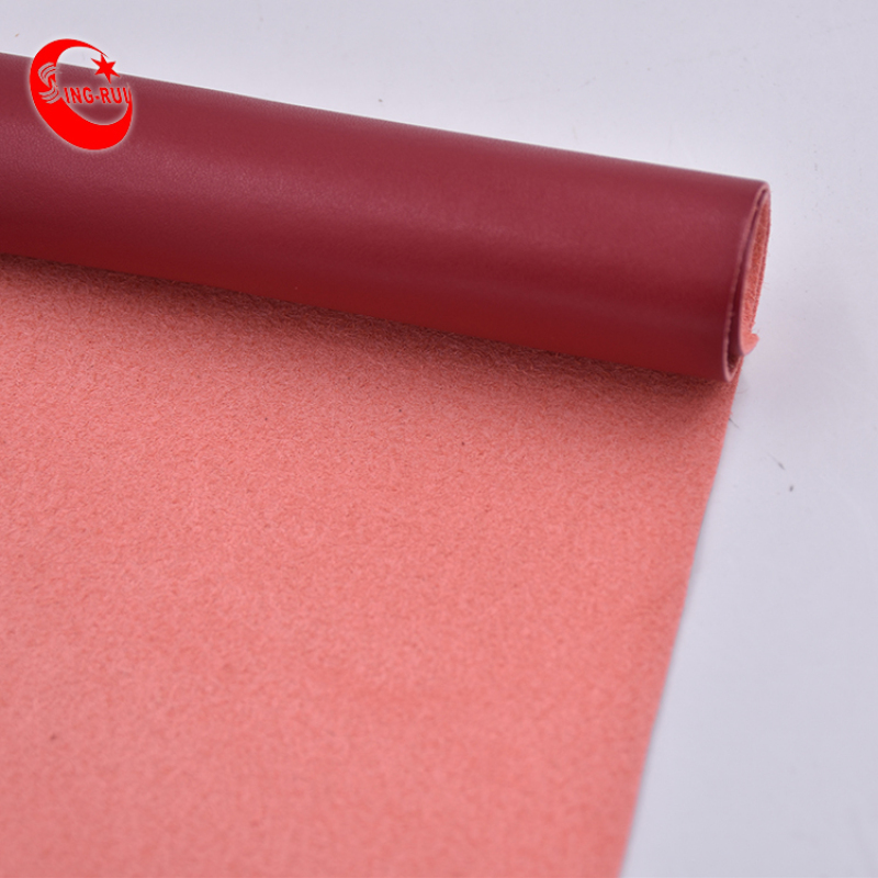 Soft microfiber PU leather for shoes