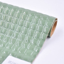 New Design High Quality Custom Glossy Reflective Pu Faux Fashion Material Leather For Shoes Bags Handbag