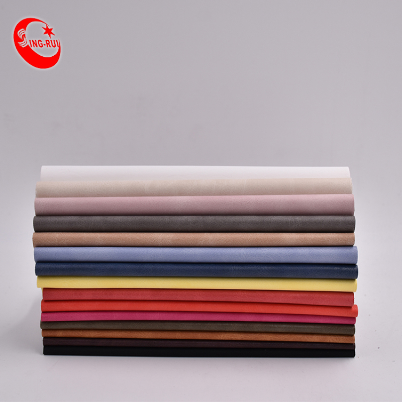 0.9mm PU Synthetic Leather Artificial Leather Fabric