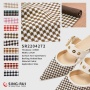 Custom pu synthetic leather material for women shoes high heel sandal
