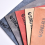 2022 made in China factory pressure change Color high quality Artificial Pu Leather for Notebook and Jeans Label / Dairies
