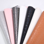 2022 NEW! Fleece paper snake Pattern Shell Iridescent Mosaic Synthetic leather pu  material for  bags and shoes