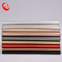 Cotton Backing Metallic Shining Leather Fabric